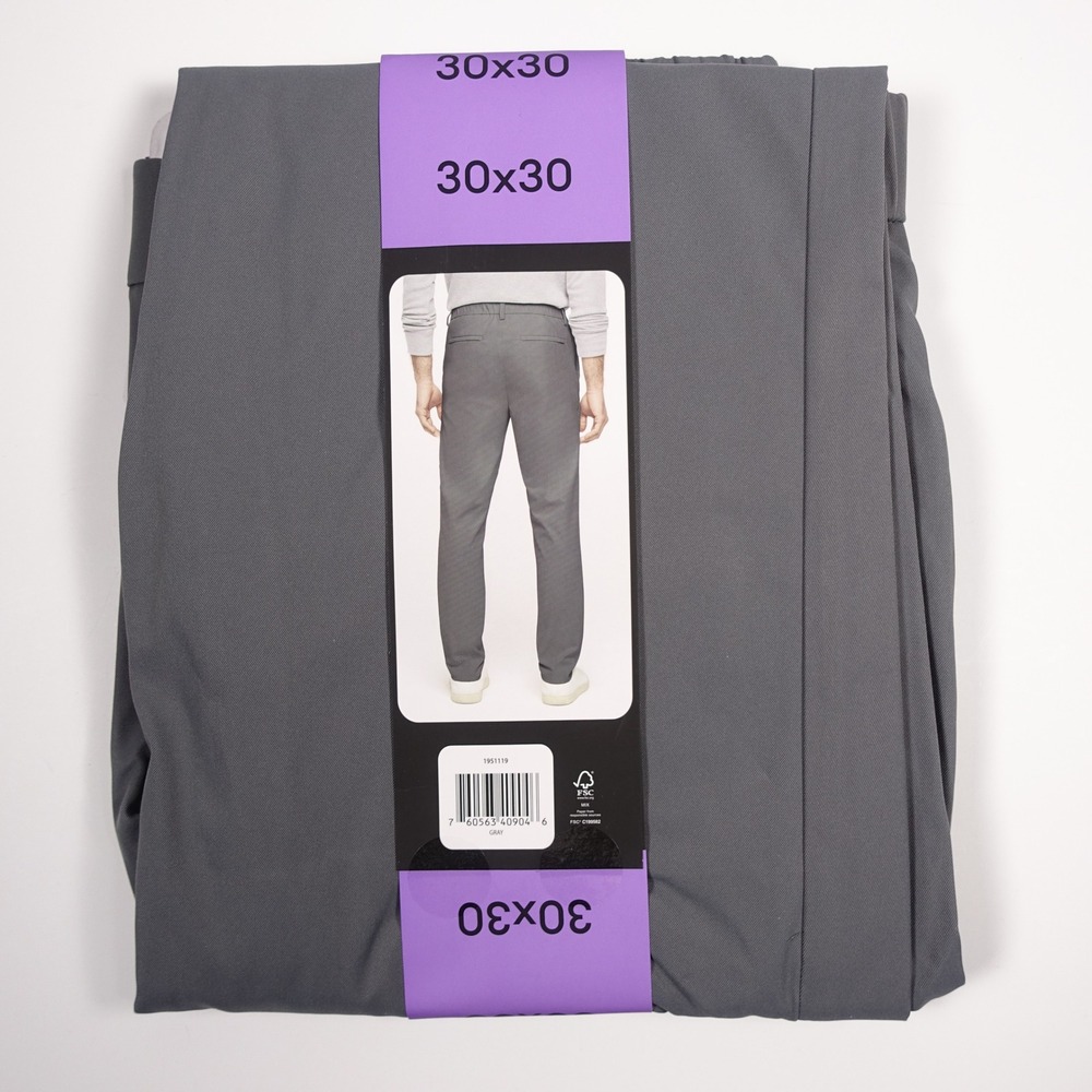 Banana Republic Mens Commuter Flex Pant 30x30 Athletic Fit Tan Gray 2 Pack NWT - Picture 10 of 11